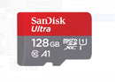 CARTÃO DE MEMORIA SANDISK ULTRA 128GB MICROSD XC CON ADAPTADOR CL