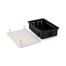 CAIXA DERIVAÇAO ENCASTRAR 164X106X47MM GARRA METALICA PARA TABIQU