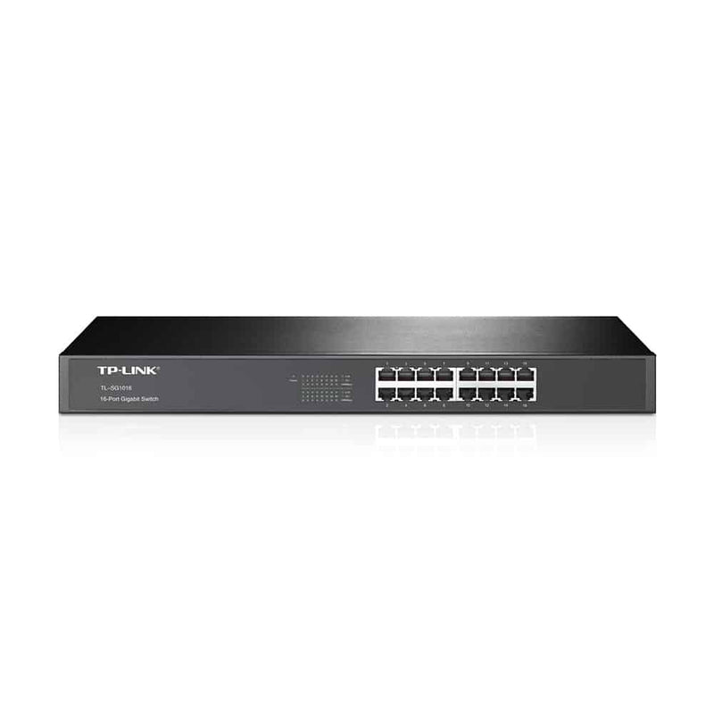 TP-Link TL-SG1016 Gerido L2 Gigabit Ethernet (10/100/1000) Preto