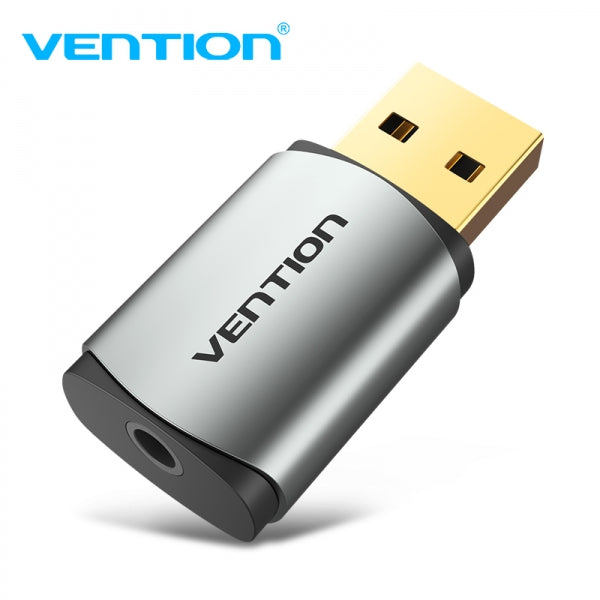 Vention CDNH0 placa de som 2.1 canais USB