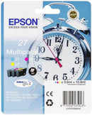 TINTEIRO EPSON MULTIPACK 3 CORES SERIE 27 C13T27054022