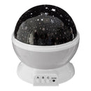 LUZ DE PRESENÇA LED DECORATIVA PROJEÇÃO ESTRELAS