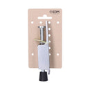 BLOQUEADOR DE PORTA 120MM PRATEADO