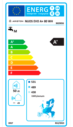 ARISTON - BOMBA DE CALOR NUOS EVO 80WH