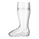 JARRA DE VIDRO EM FORMATO DE CHUTEIRA DE FUTEBOL, 0,3 L