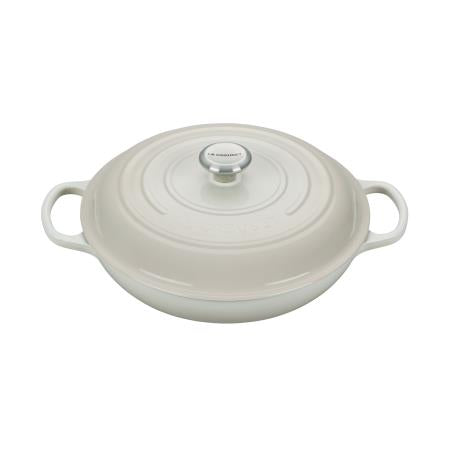 LE CREUSET - CAÇAROLA BAIXA 30CM/3.5L FERRO FUNDIDO COLEÇÃO SIGNA