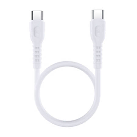 CABO REMAX LEDY USB-C USB-C, RC-022, BRANCO