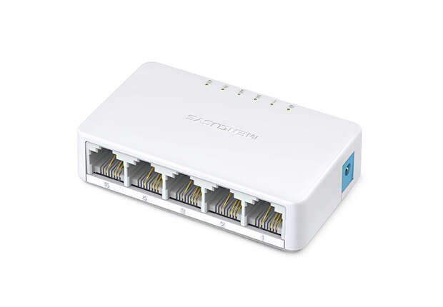 SWITCH MERCUSYS 5-PORT 10100M MINI DESKTOP SWITCH, 5 10100M RJ45