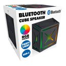 COLUNA SEM FIOS BLUETOOTH 5.3, RGB, 5 W, 70 X 70 X 75 MM