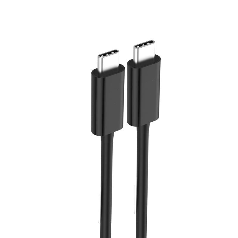 Ewent EC1035 cabo USB 1 m USB 2.0 USB C Preto