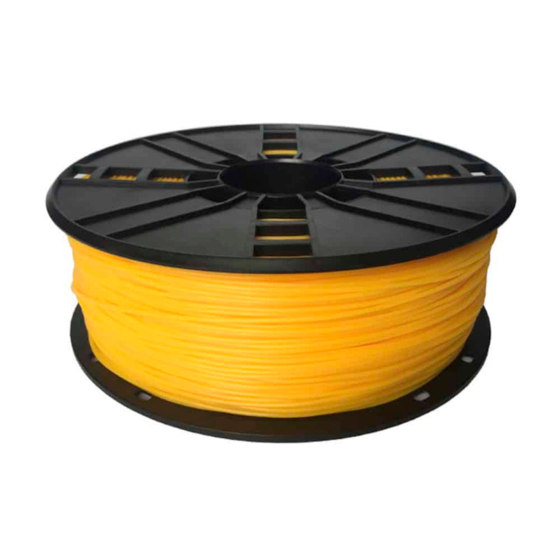 FILAMENTO PARA IMPRESSORA 3D TPE FLEXIVEL 1.75MM 1KG AMARELO