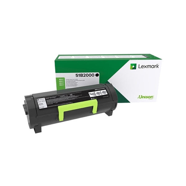 TONER ORIGINAL LEXMARK PRETO MS/MX3/4/5/617 2.500 PGS