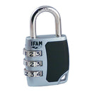 CADEADO C35S DE ZINCO 34,5MM. ARCO Ø4,7MM COM COMBINAÇÃO IFAM
