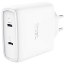 CARGADOR DE PARED GAN TRUST MAXO 65W 25526 2XUSB TIPO-C INCLUYE C