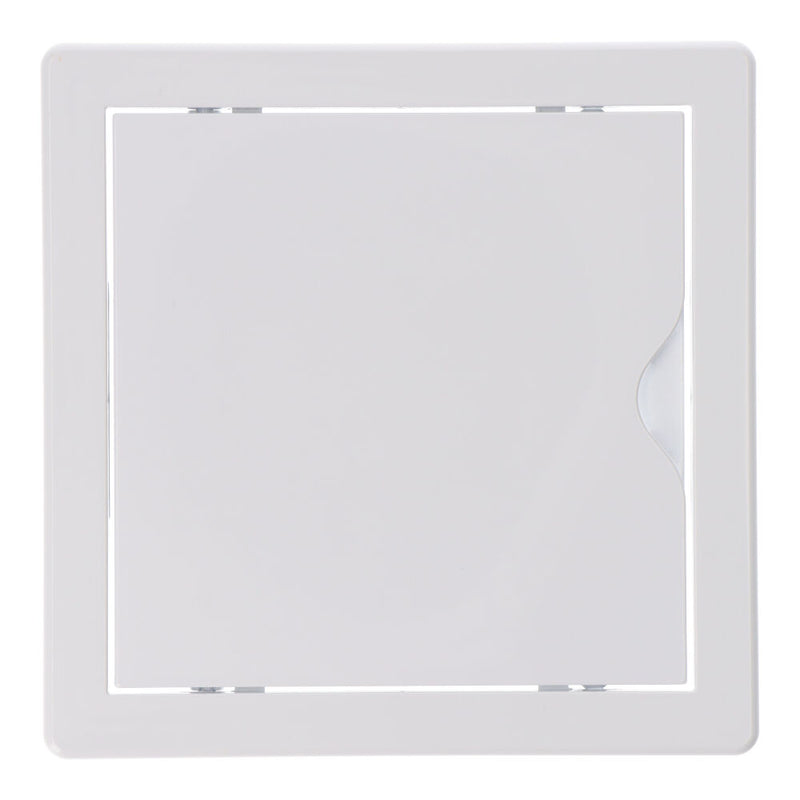 TAMPA COLETOR QUADRADO RECESSADO ABS 15X15CM BRANCO