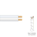 CABO PARALELO BRANCO ÁUDIO 2 X 0,75 MM EURO/M (