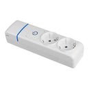 EXTENSÃO COM 2 TOMADAS 2P+T, 16A 250V COM INTERRUPTOR LUMINOSO. 8