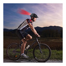 CAPACETE DE BICICLETA COM LEDS VERMELHOS TAMANHO M. DUNLOP