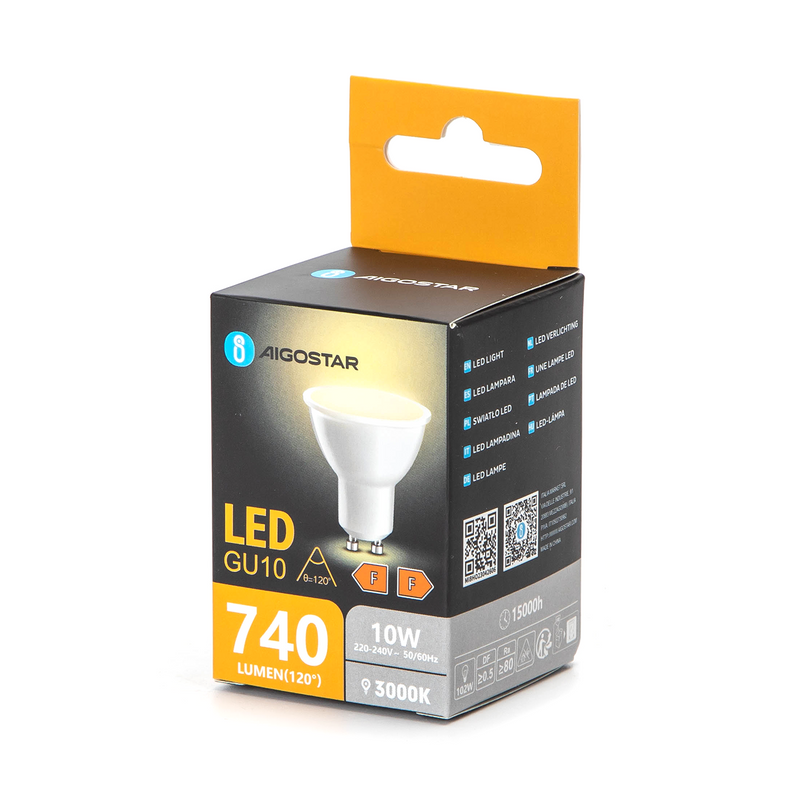 LED GU10 10W 3000K