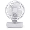 VENTILADOR SOBREMESA CRISTAL MINIFAN BLANCO PORTAT