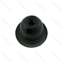 SUPORTE DE LÂMPADA DE TERMINAL DE MOLA DE PLÁSTICO PRETO E27