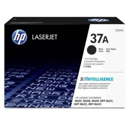 HP Toner LaserJet Original 37A Preto