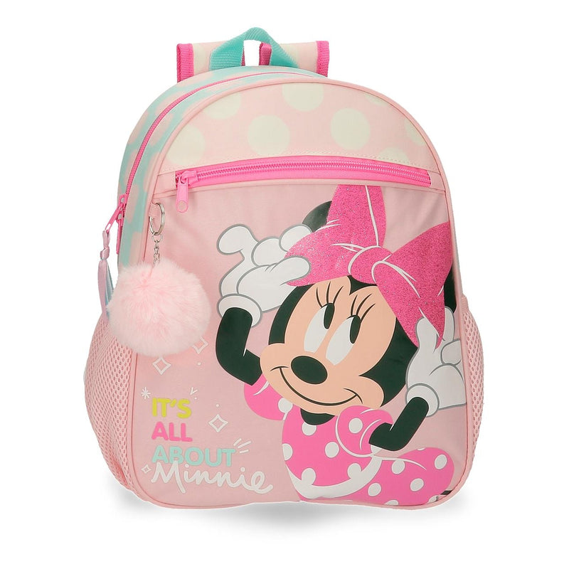 MOCHILA ESCOLAR DISNEY MINNIE PLAY ALL DAY 33CM