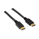 AISENS A124-0130 cabo DisplayPort 3 m Preto
