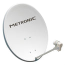 ANTENA PARABÓLICA METRONIC 498251( BRANCO  - PRATO EM AÇO - DIÂME