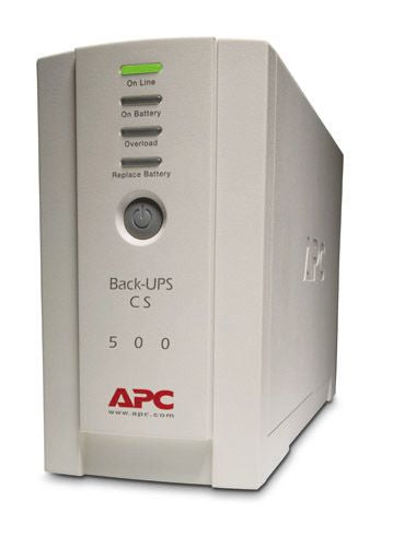APC Back-UPS Em espera (Offline) 0,5 kVA 300 W 4 tomada(s) CA