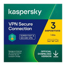 SOFTWARE KASPERSKY VPN 3 DISPOSITIVOS NOCD PT