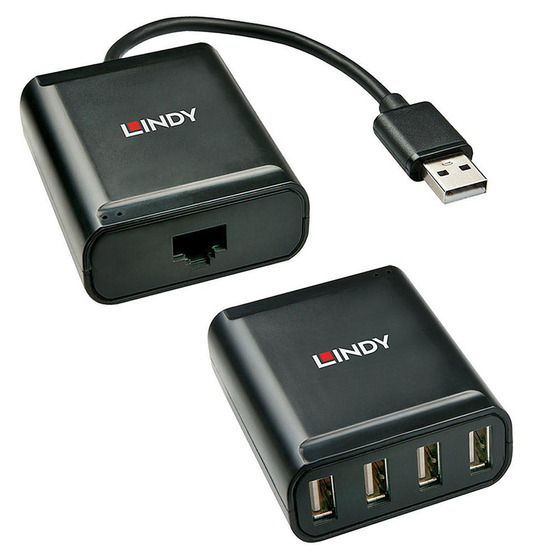 Lindy 42679 hub de interface USB 2.0 Preto