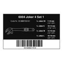 CHAVES DE BOCA AJUSTÁVEIS JOKER 6004, JOGO 4 PEÇAS