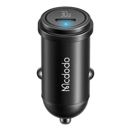 MCDODO CC-7491 CAR CHARGER, 1X USB-C, 30W (BLACK)