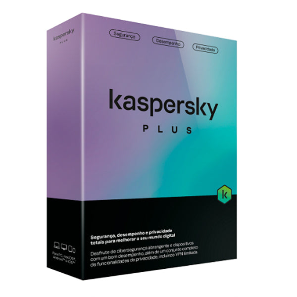 SOFTWARE KASPERSKY PLUS 3 DISPOSITIVOS NOCD PT