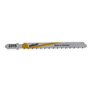 PACK 2 FOLHAS PARA TICO-TICO EIXO EM T/HSS 75MM 2315000 WOLFCRAFT