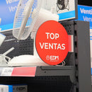 DISPLAY PROMOÇÃO MÓDULO ESPANHOL ´´TOP VENTAS´´ EDM Ø20CM, CONT