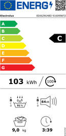 MÁQUINA DE SECAR ROUPA ELECTROLUX EDI629G4BO 9KG