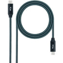 Nanocable 10.01.4300-COMB cabo USB 0,5 m USB4 Gen 2x2 USB C Verde