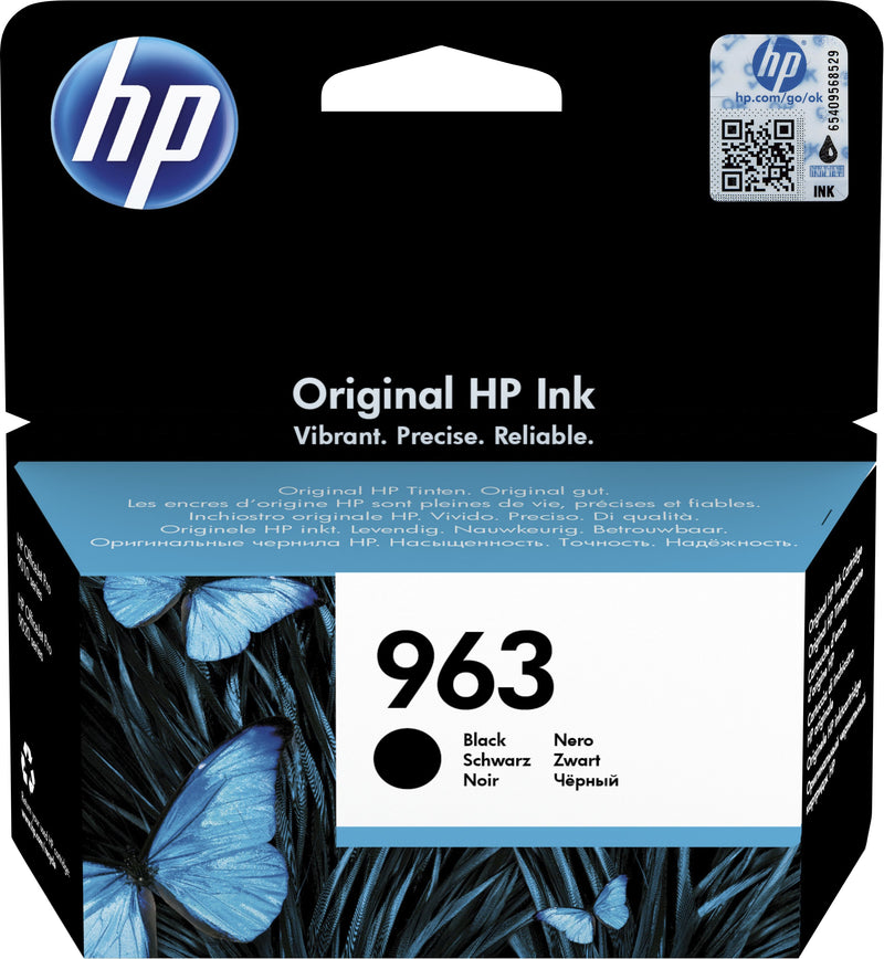 TINTEIRO HP 963 BLACK ORIGINAL INK CARTRIDGE