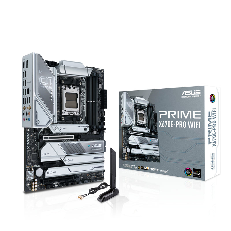 ASUS PRIME X670E-PRO WIFI AMD X670 Ranhura AM5 ATX