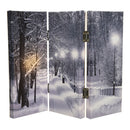 QUADRO DOBRÁVEL COM LEDS 2,8X48X38CM 8 LEDS
