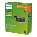 APLIQUE SOLAR REDONDO, IP 44 1,5W, 200IM 2700K, LUZ QUENTE, MEDID