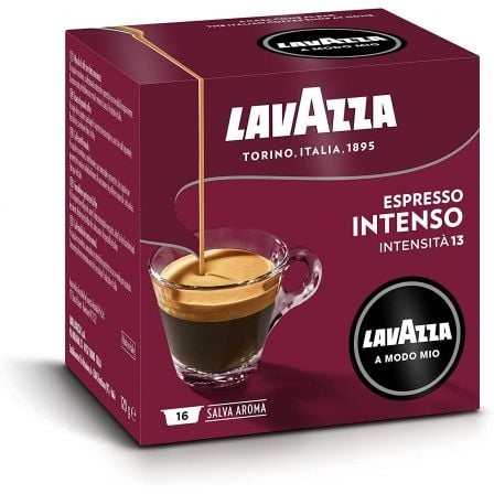 16 CAPSULAS DE CAFÉ LAVAZZA INTENSAMENTE