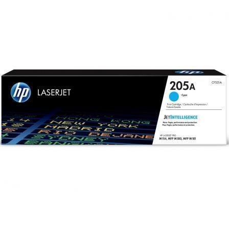 HP Toner LaserJet Original 205A Ciano