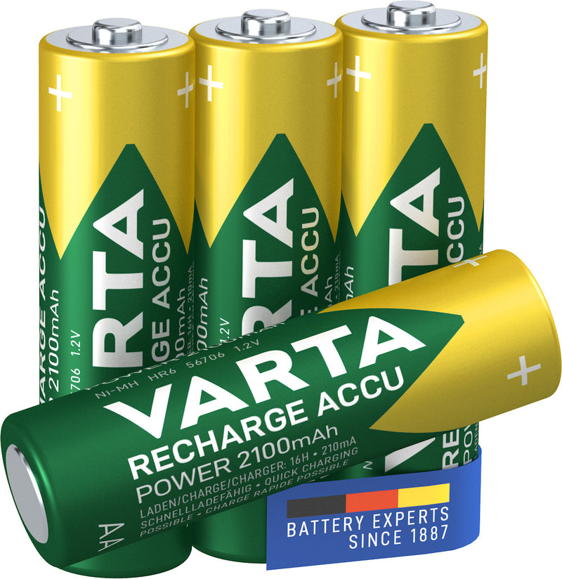 Varta 56706 Bateria recarregável AA Hidreto metálico de níquel