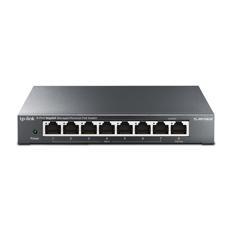 TP-Link TL-RP108GE switch de rede Gerido L2 Gigabit Ethernet (10/