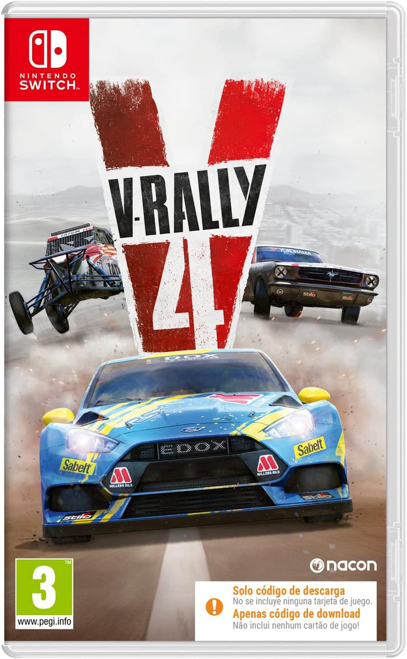 JGO. NINTENDO SWITCH V-RALLY 4