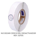 PACK 2000 ETIQUETAS ANTI-ROUBO CIRCULARES 2900 33MM 7666078 CHECK