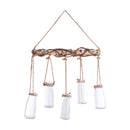 CONJUNTO DE 5 JARROS DECORATIVOS SUSPENSOS 44,5X40,5X6CM